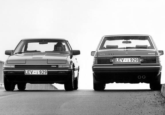 Mazda 929 Coupe & Sedan 1984 wallpapers