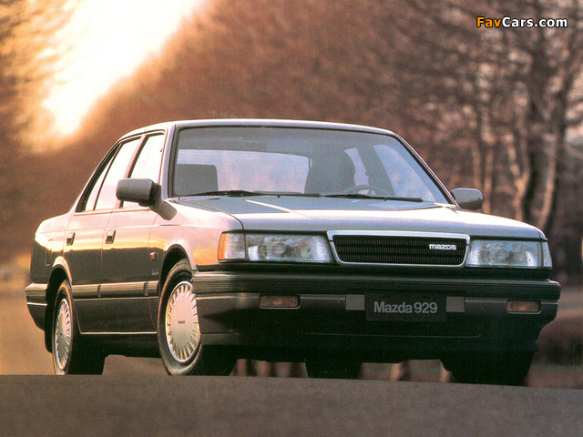 Photos of Mazda 929 1987–92 (640 x 480)