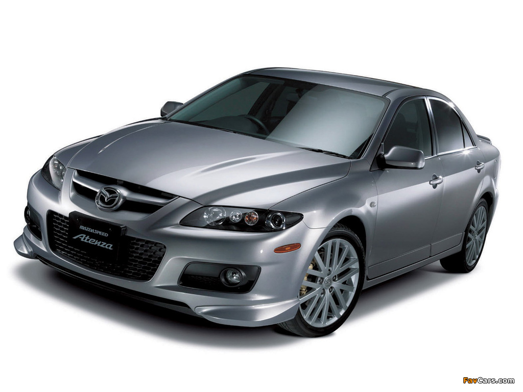 Mazdaspeed Atenza Sedan 2005–07 pictures (1024 x 768)
