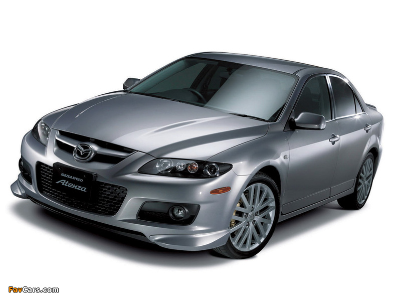 Mazdaspeed Atenza Sedan 2005–07 pictures (800 x 600)