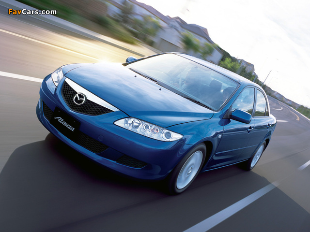 Photos of Mazda Atenza Sedan 23E 2002–07 (640 x 480)