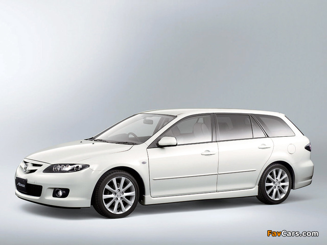 Pictures of Mazda Atenza Sport Wagon 23EX 2005–07 (640 x 480)