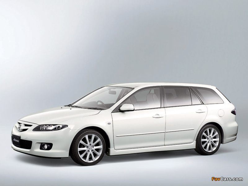 Pictures of Mazda Atenza Sport Wagon 23EX 2005–07 (800 x 600)