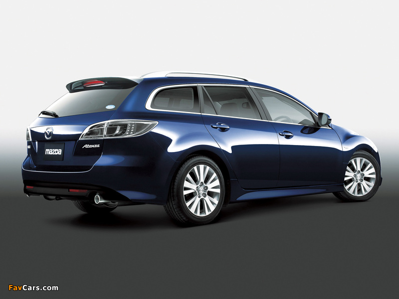 Mazda Atenza Sport Wagon 2007–10 wallpapers (800 x 600)