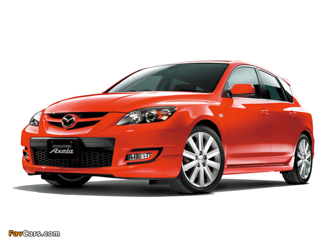 Mazdaspeed Axela 2006–08 pictures (640 x 480)
