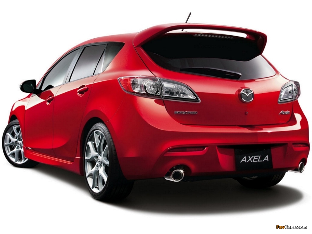 Mazdaspeed Axela 2009 wallpapers (1024 x 768)