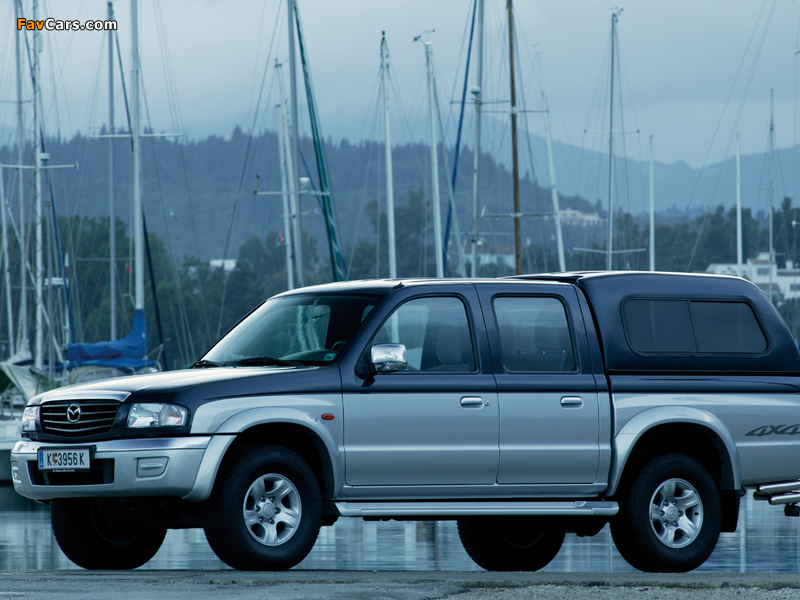 Images of Mazda B2500 Turbo 4×4 Double Cab Accessorized 2002–06 (800 x 600)