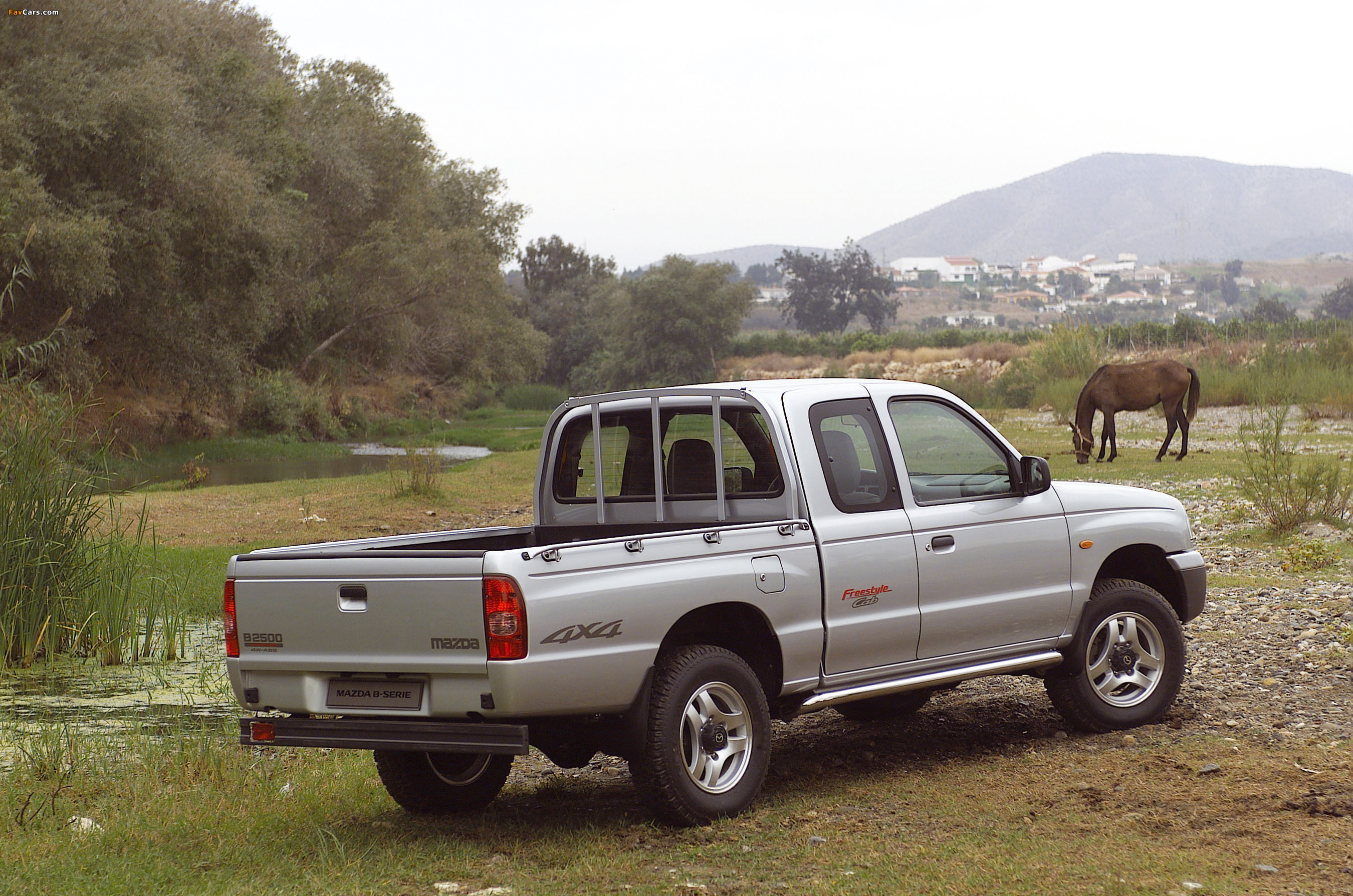 Images of Mazda B2500 Turbo 4×4 Freestyle Cab 2002–06 (2700 x 1788)