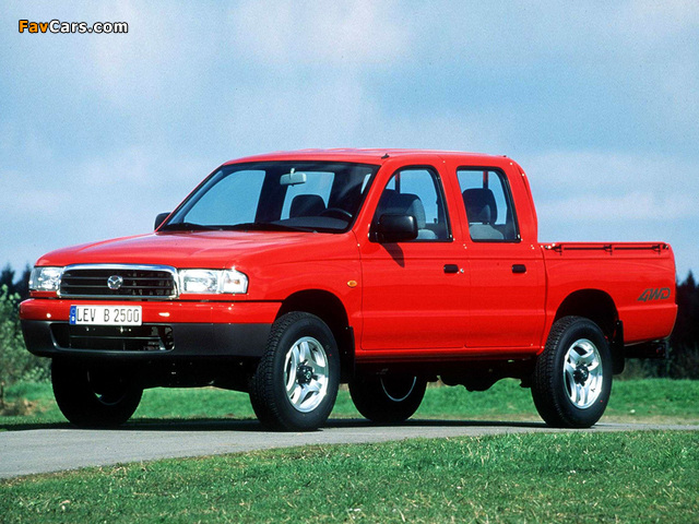 Mazda B2500 Double Cab 1998–2003 photos (640 x 480)