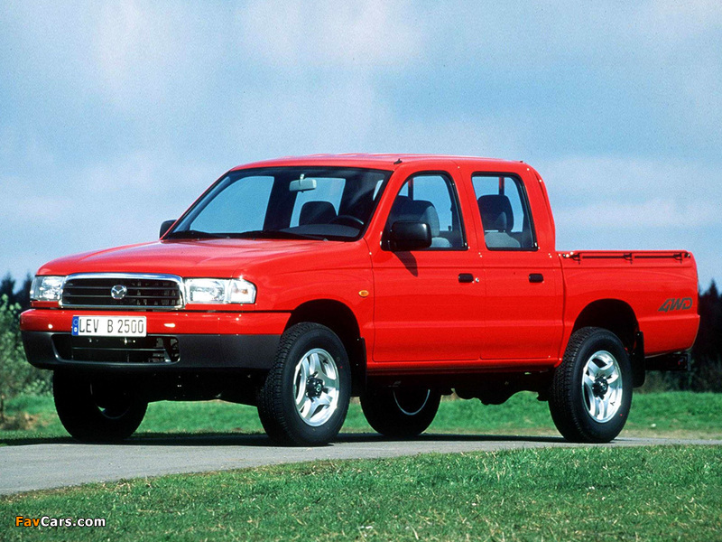 Mazda B2500 Double Cab 1998–2003 photos (800 x 600)