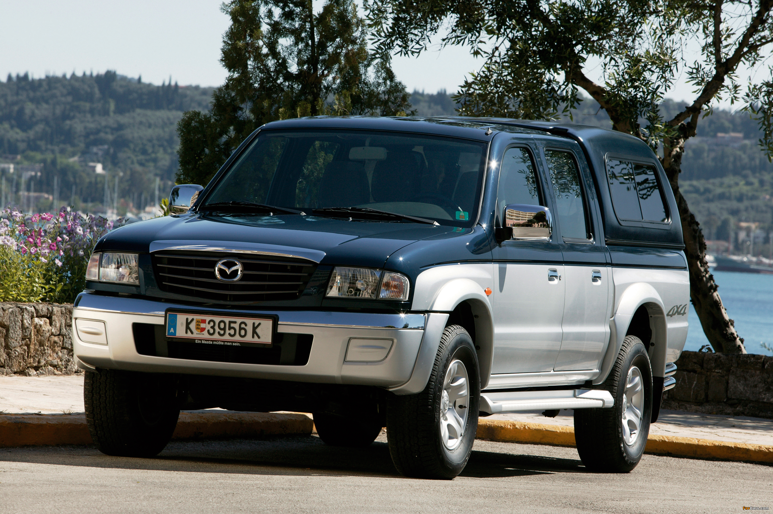 Mazda B2500 Turbo 4×4 Double Cab Accessorized 2002–06 images (3000 x 1995)