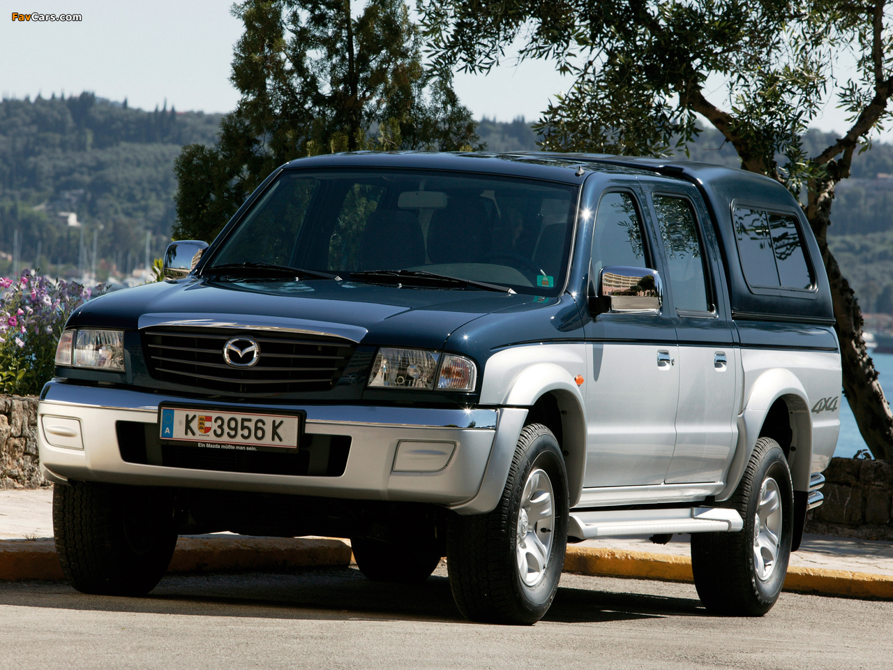 Mazda B2500 Turbo 4×4 Double Cab Accessorized 2002–06 images (1280 x 960)