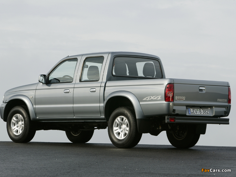 Mazda B2500 Turbo 4×4 Double Cab 2002–06 pictures (800 x 600)