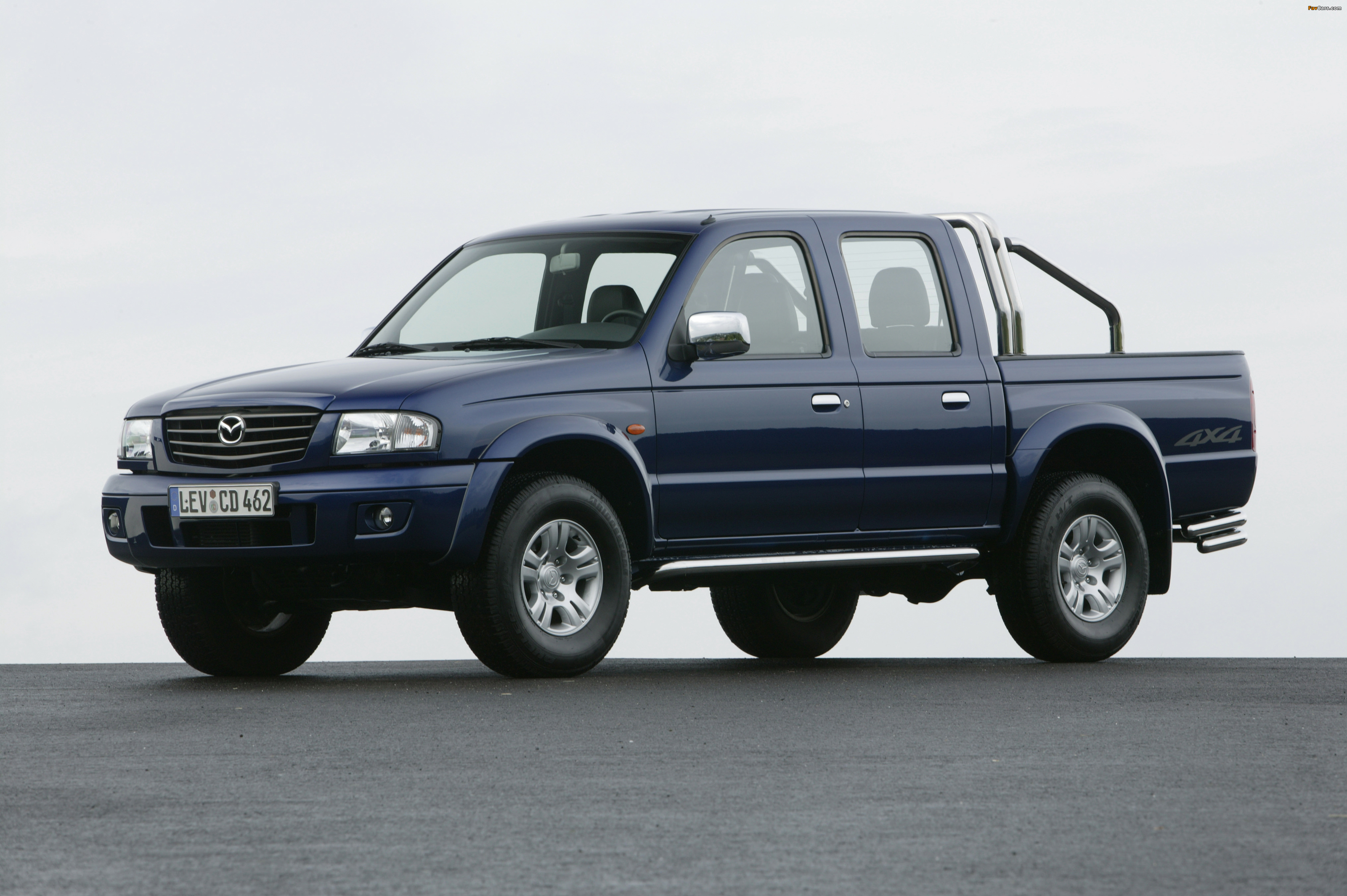 Mazda B2500 Turbo 4×4 Double Cab Accessorized 2002–06 wallpapers (4064 x 2704)