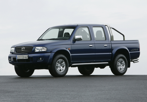 Mazda B2500 Turbo 4×4 Double Cab Accessorized 2002–06 wallpapers