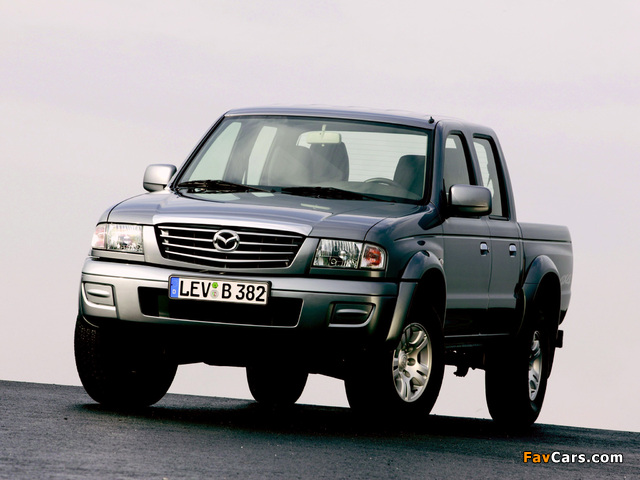 Mazda B2500 Double Cab 2003–06 photos (640 x 480)