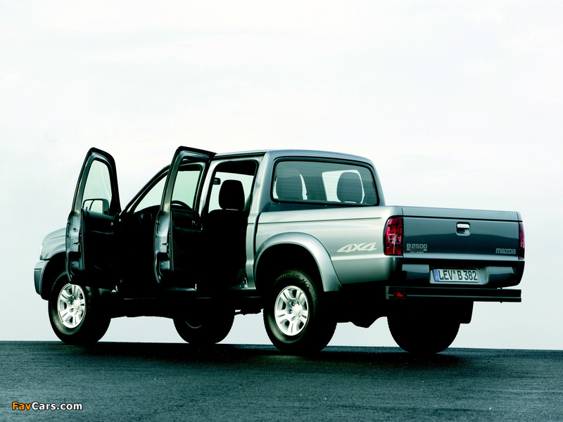 Mazda B2500 Double Cab 2003–06 wallpapers (800 x 600)
