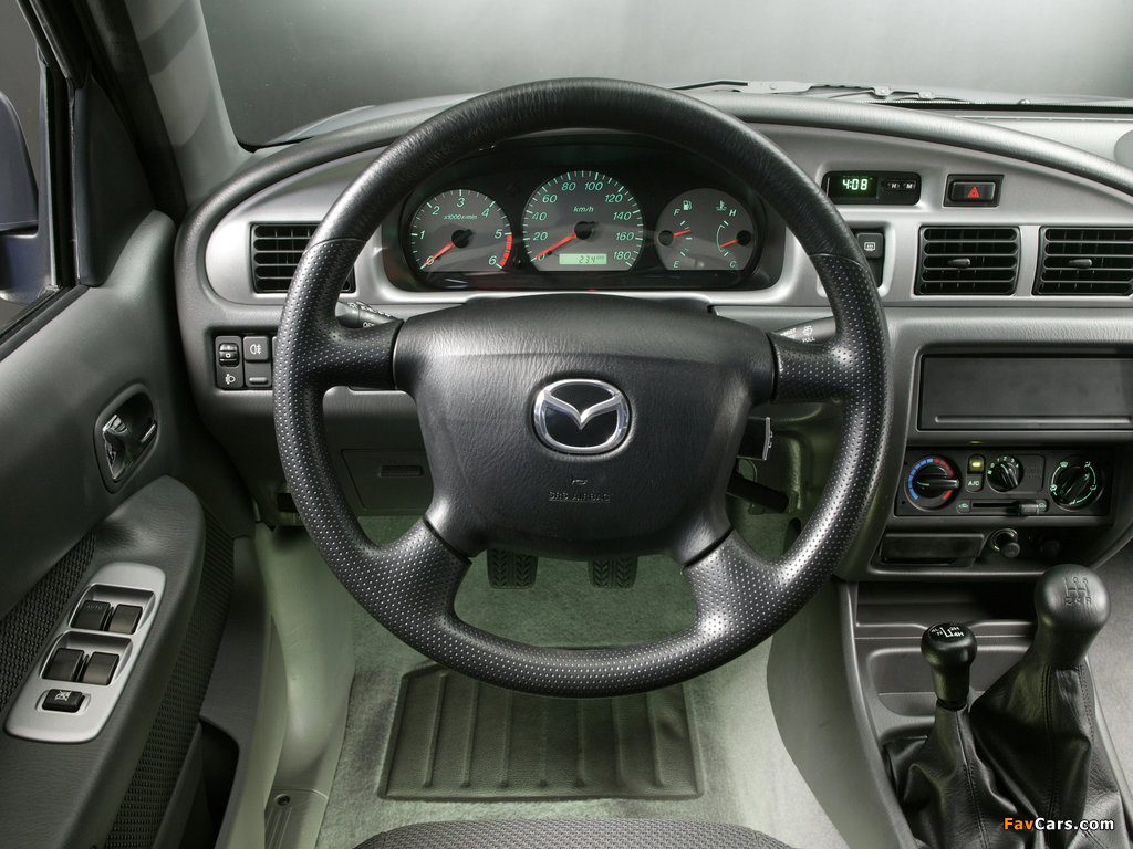 Photos of Mazda B2500 Turbo 4×4 Double Cab 2002–06 (1024 x 768)