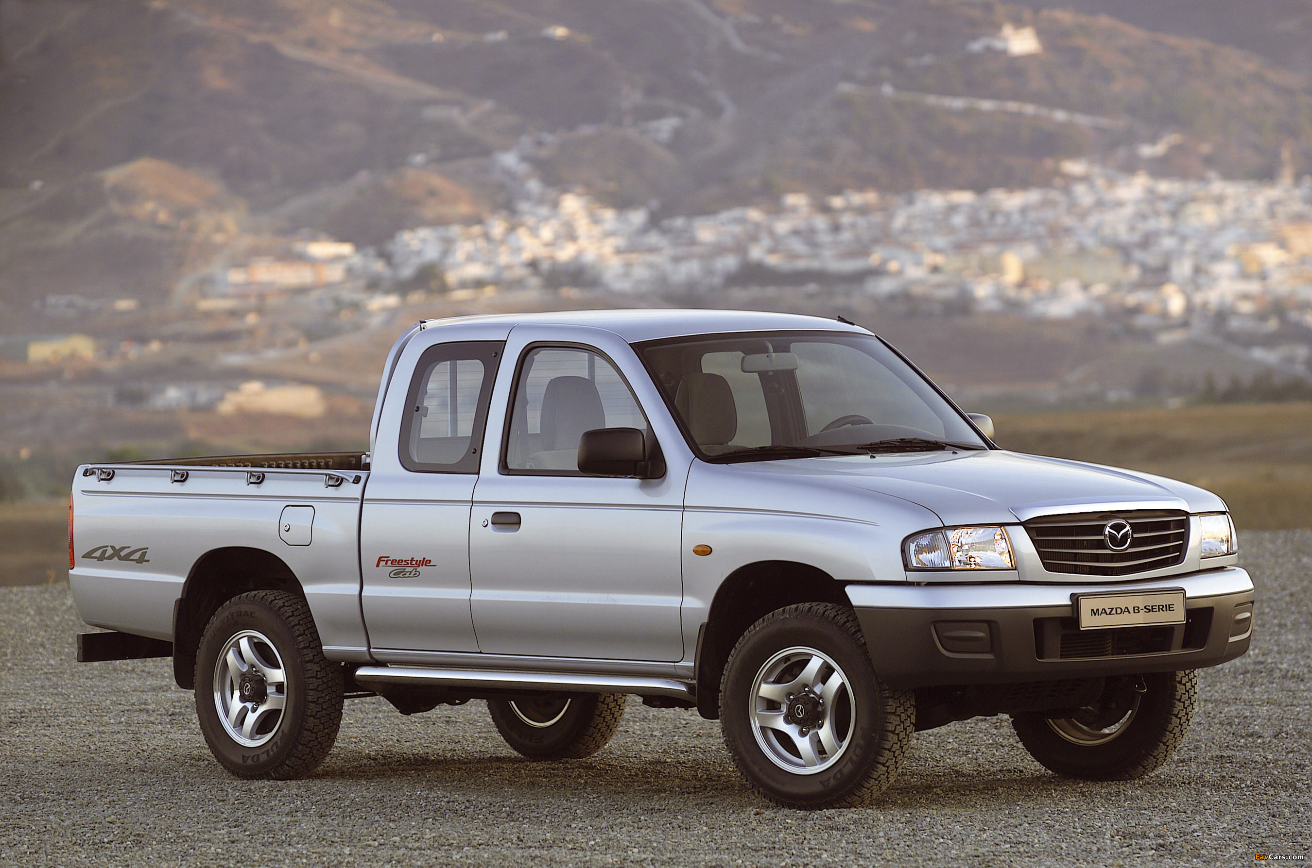 Pictures of Mazda B2500 Turbo 4×4 Freestyle Cab 2002–06 (2700 x 1788)