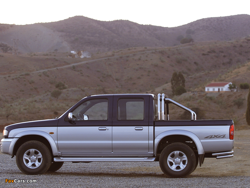 Pictures of Mazda B2500 Turbo 4×4 Double Cab Accessorized 2002–06 (800 x 600)