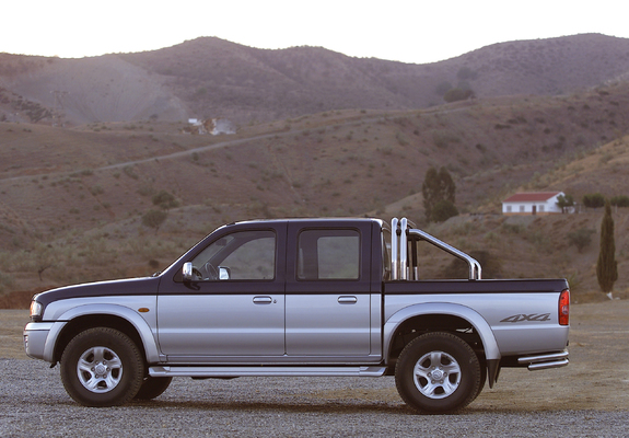 Pictures of Mazda B2500 Turbo 4×4 Double Cab Accessorized 2002–06