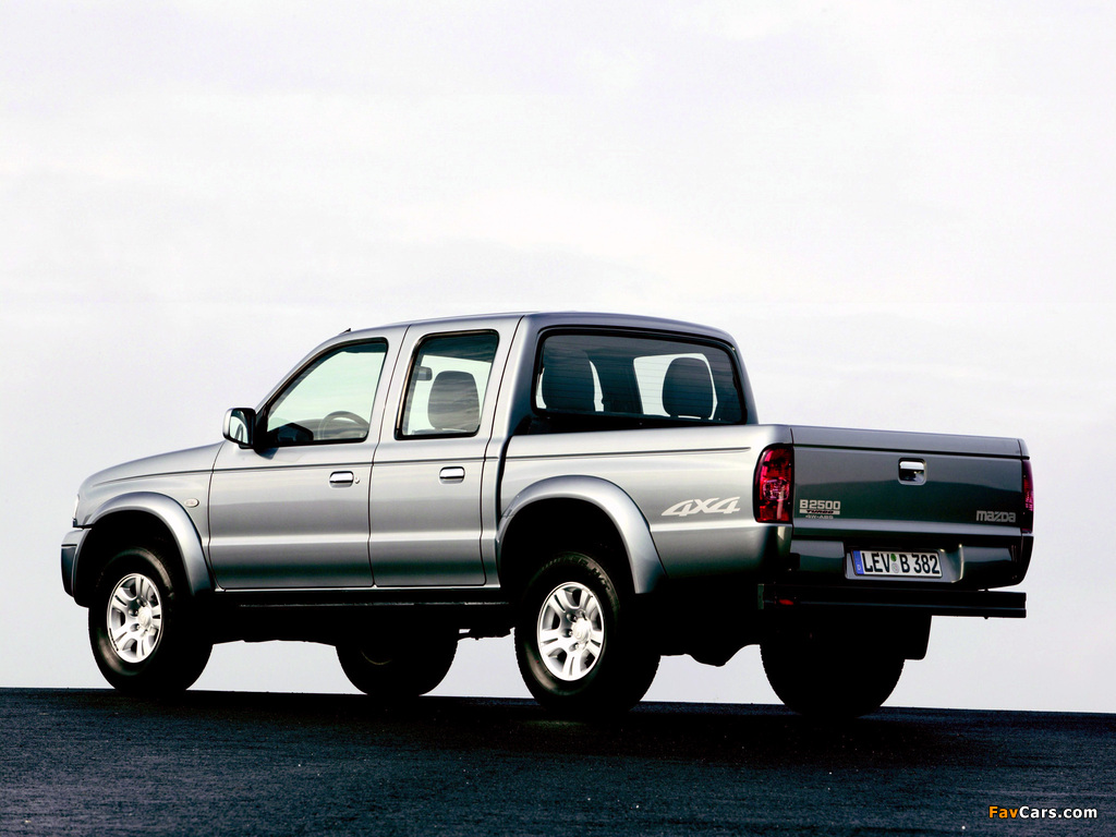 Pictures of Mazda B2500 Double Cab 2003–06 (1024 x 768)