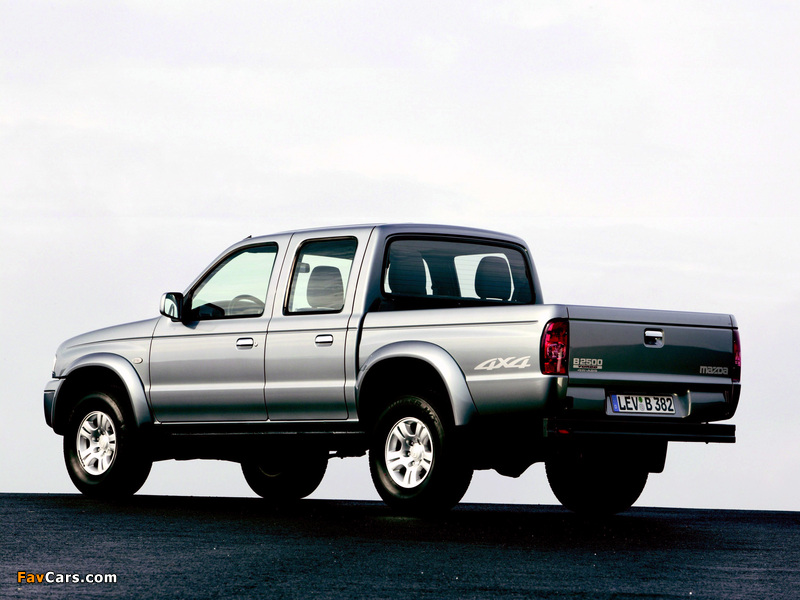 Pictures of Mazda B2500 Double Cab 2003–06 (800 x 600)