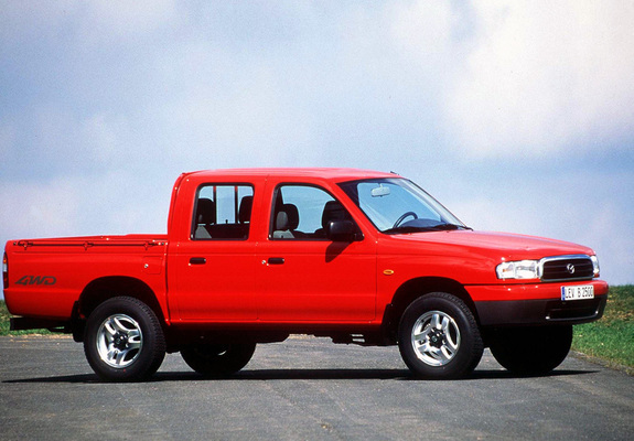Mazda B2500 Double Cab 1998–2003 wallpapers