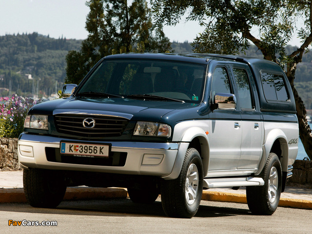 Mazda B2500 Double Cab 2003–06 wallpapers (640 x 480)