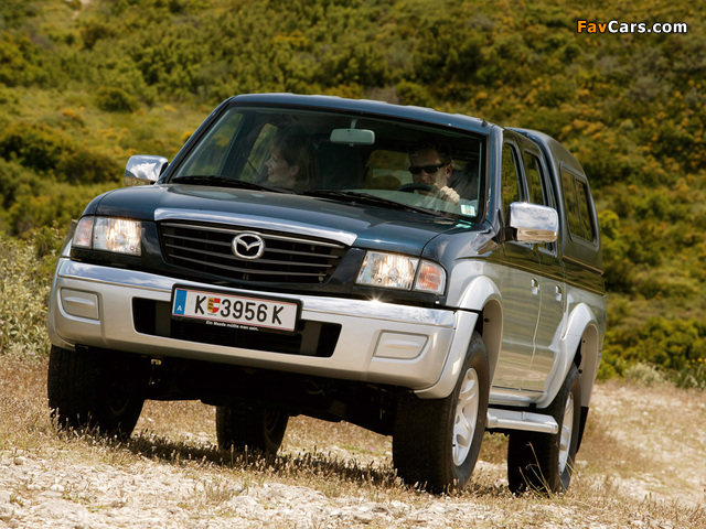 Mazda B2500 Double Cab 2003–06 wallpapers (640 x 480)