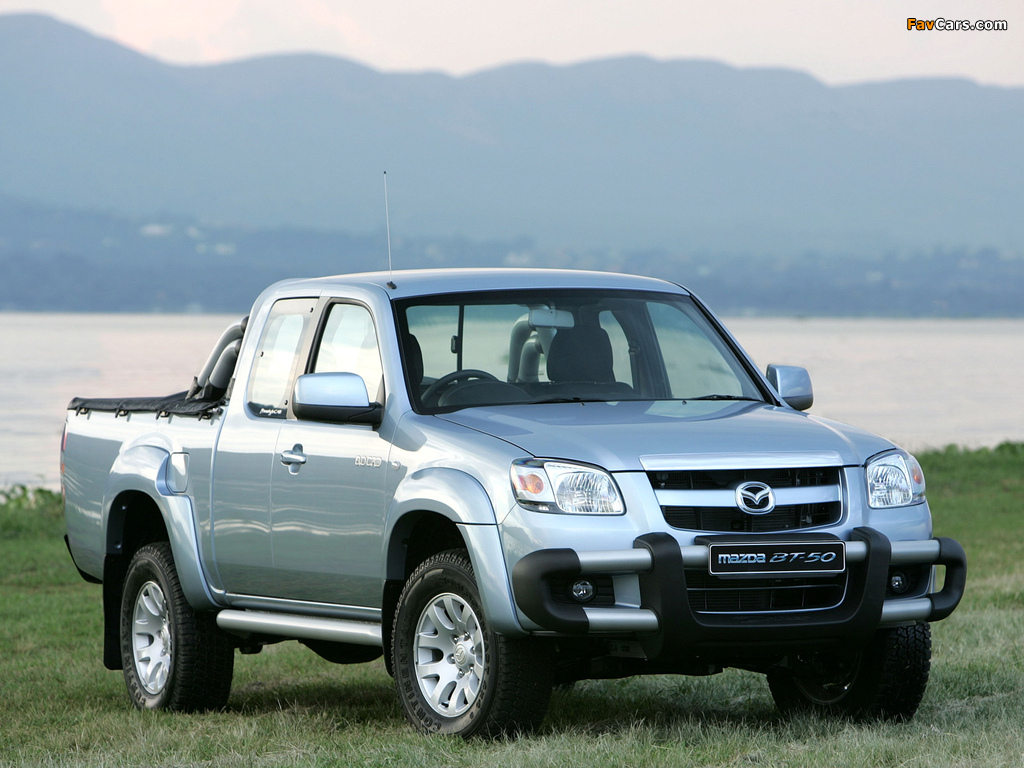 Images of Mazda BT-50 Freestyle Cab ZA-spec (J97M) 2006–08 (1024 x 768)