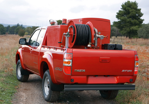 Images of Mazda BT-50 Freestyle Cab Fire Service (J97M) 2006–08