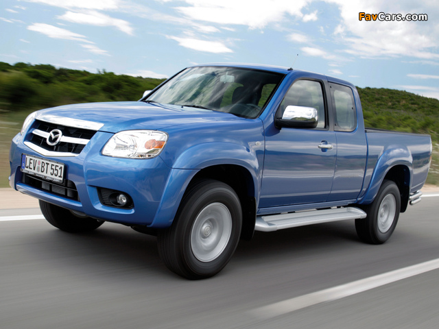 Images of Mazda BT-50 Freestyle Cab (J97M) 2008–11 (640 x 480)