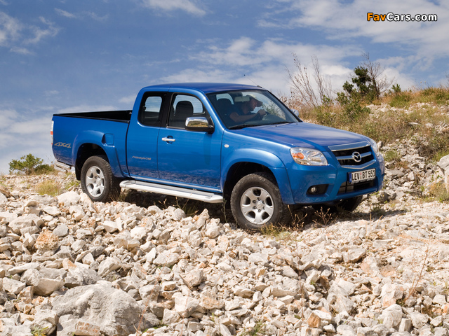 Images of Mazda BT-50 Freestyle Cab (J97M) 2008–11 (640 x 480)