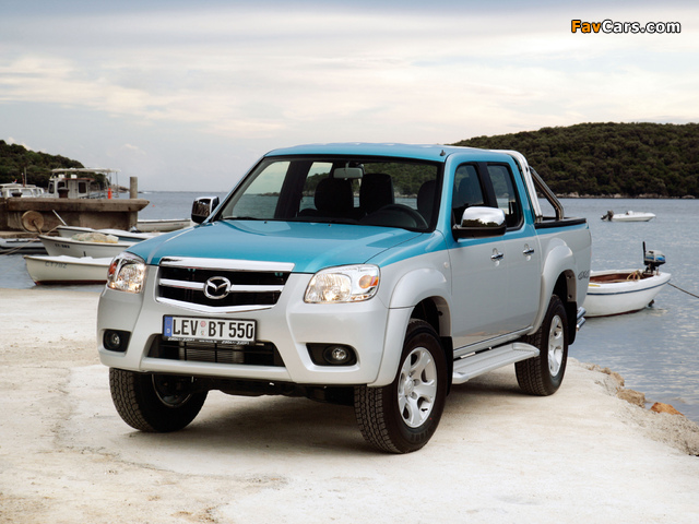 Images of Mazda BT-50 Double Cab (J97M) 2008–11 (640 x 480)