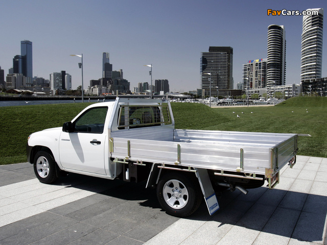 Mazda BT-50 Chassis Single Cab AU-spec (J97M) 2006–08 images (640 x 480)