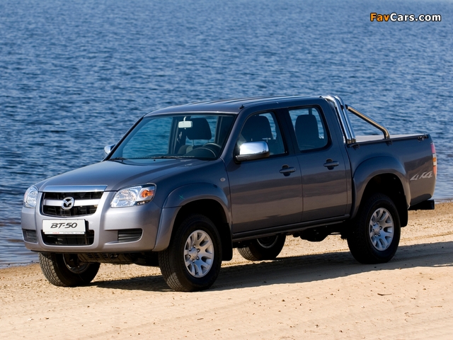 Mazda BT-50 Double Cab 2006–08 images (640 x 480)