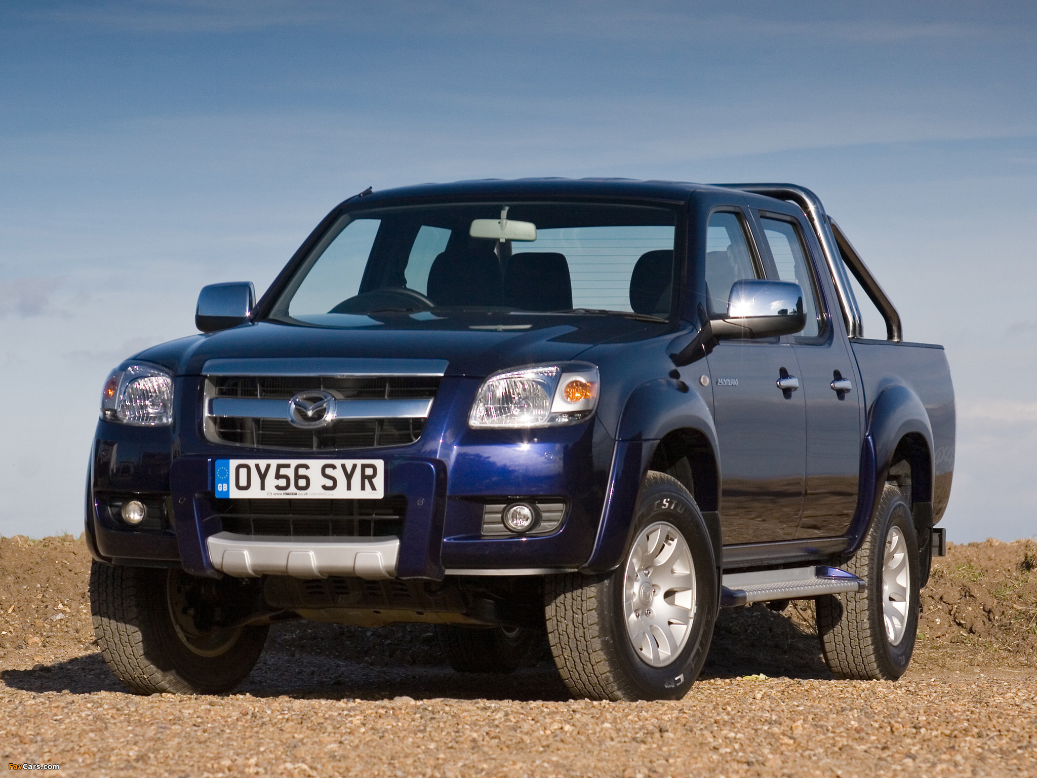 Mazda BT-50 Double Cab UK-spec (J97M) 2006–08 photos (2048 x 1536)