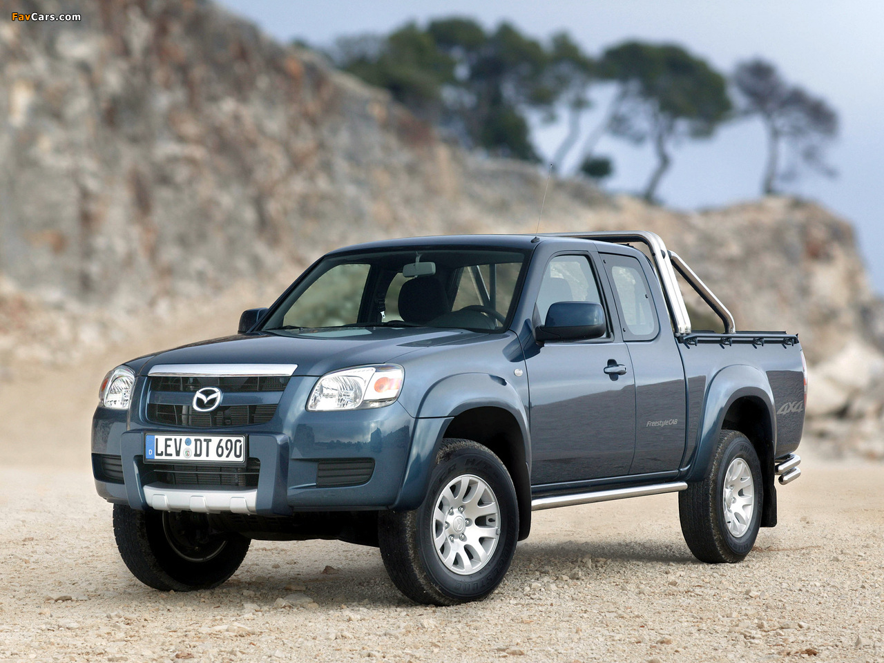 Mazda BT-50 Extended Cab (J97M) 2006–08 photos (1280 x 960)