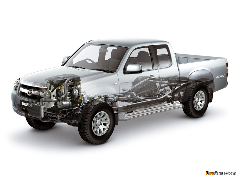 Mazda BT-50 Extended Cab (J97M) 2006–08 pictures (800 x 600)
