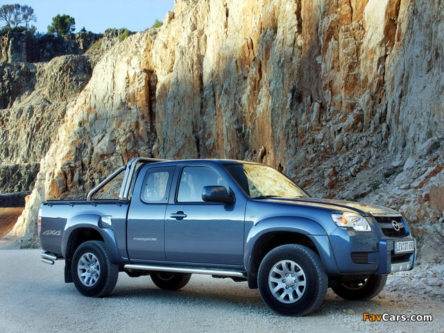 Mazda BT-50 Extended Cab (J97M) 2006–08 wallpapers (640 x 480)
