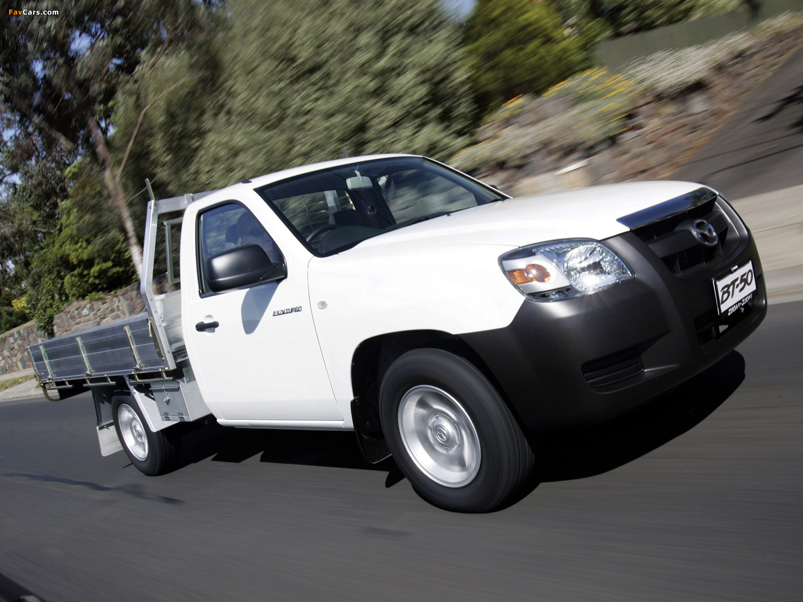 Mazda BT-50 Chassis Single Cab AU-spec (J97M) 2006–08 wallpapers (1600 x 1200)