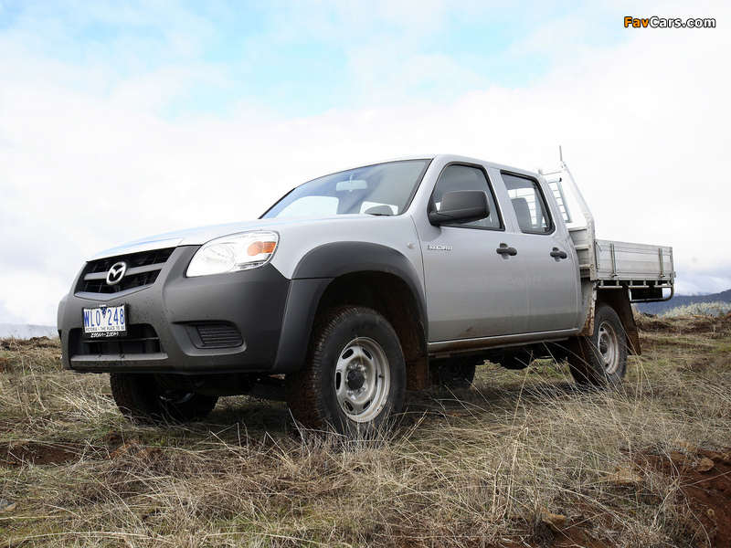 Mazda BT-50 Utility DX Double Cab AU-spec (J97M) 2008–11 images (800 x 600)