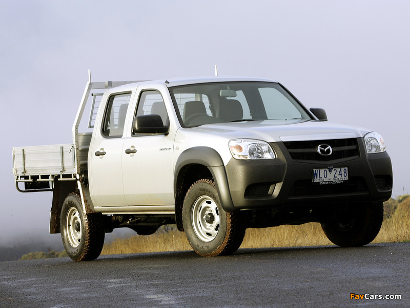 Mazda BT-50 Utility DX Double Cab AU-spec (J97M) 2008–11 pictures (800 x 600)