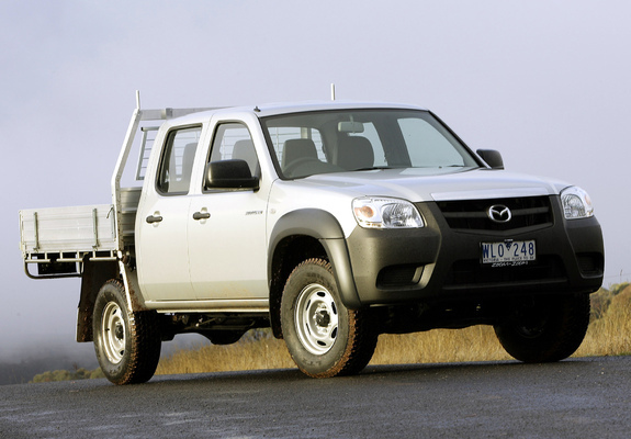 Mazda BT-50 Utility DX Double Cab AU-spec (J97M) 2008–11 pictures