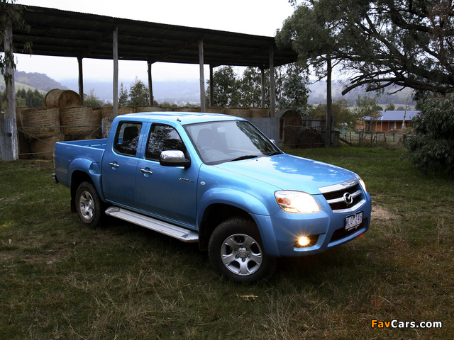 Mazda BT-50 Double Cab AU-spec (J97M) 2008–11 pictures (640 x 480)