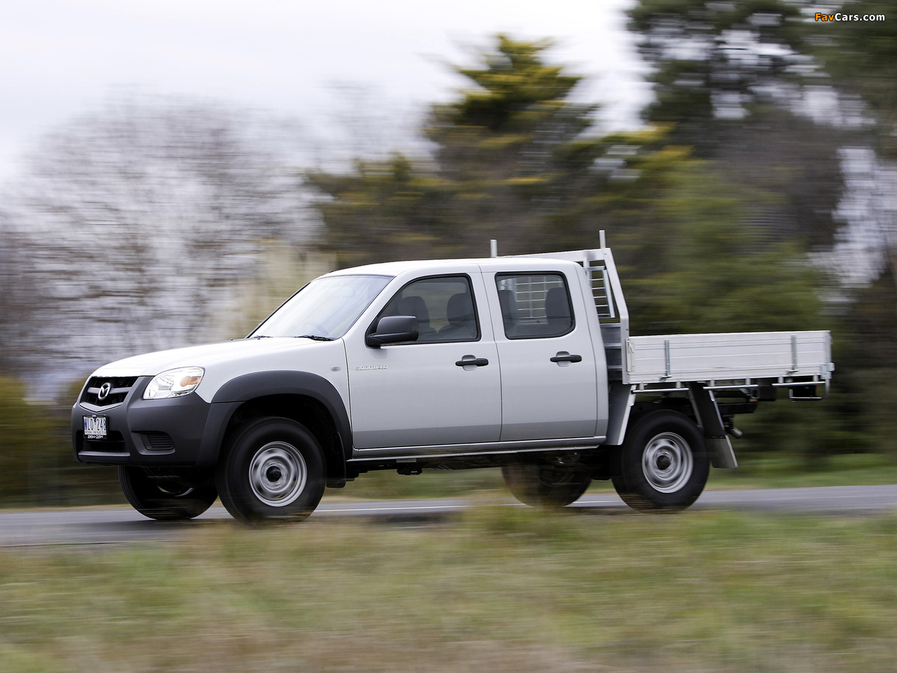 Mazda BT-50 Utility DX Double Cab AU-spec (J97M) 2008–11 wallpapers (1280 x 960)