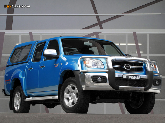 Mazda BT-50 Boss Double Cab AU-spec (J97M) 2008–11 wallpapers (640 x 480)