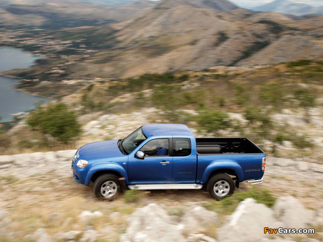 Mazda BT-50 Freestyle Cab (J97M) 2008–11 wallpapers (640 x 480)