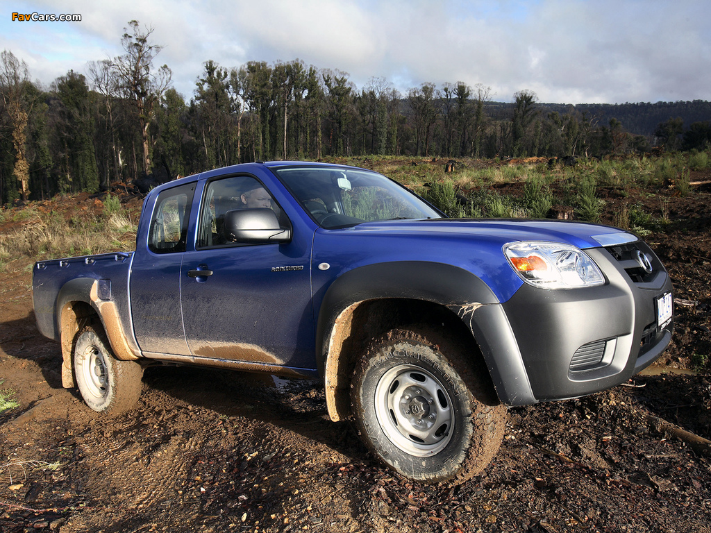 Mazda BT-50 Freestyle Cab AU-spec (J97M) 2008–11 wallpapers (1024 x 768)